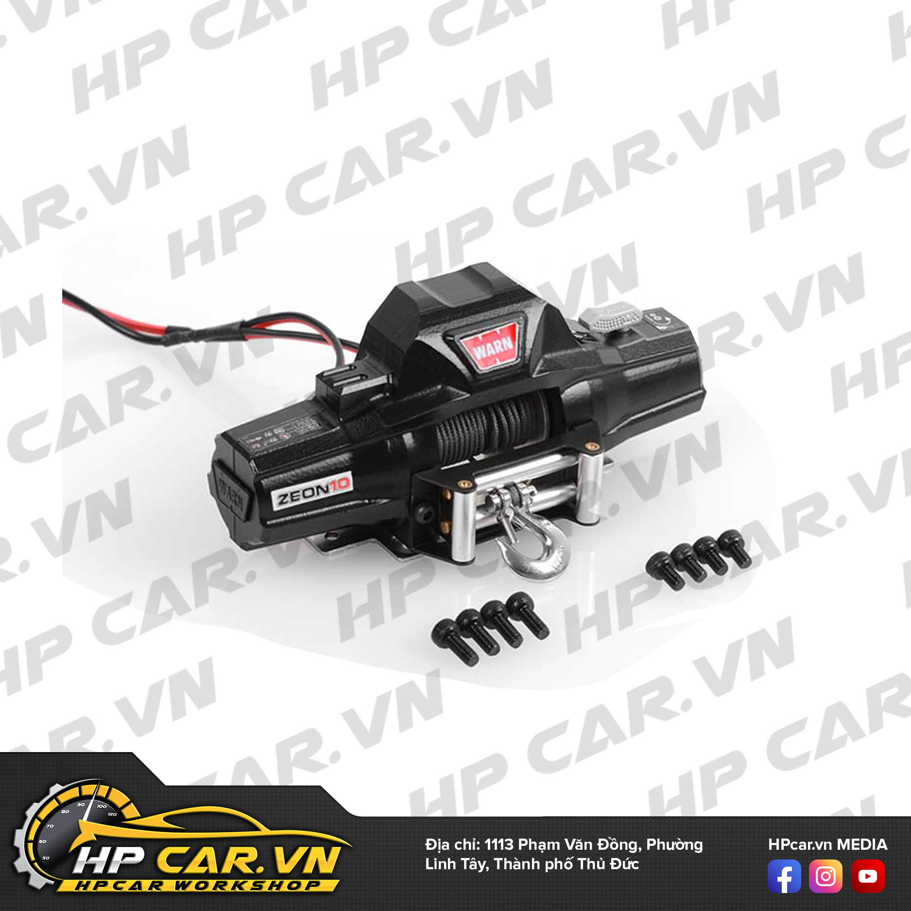 Tời điện Warn Zeon 10 18 kiểu Tời điện Warn Zeon 10