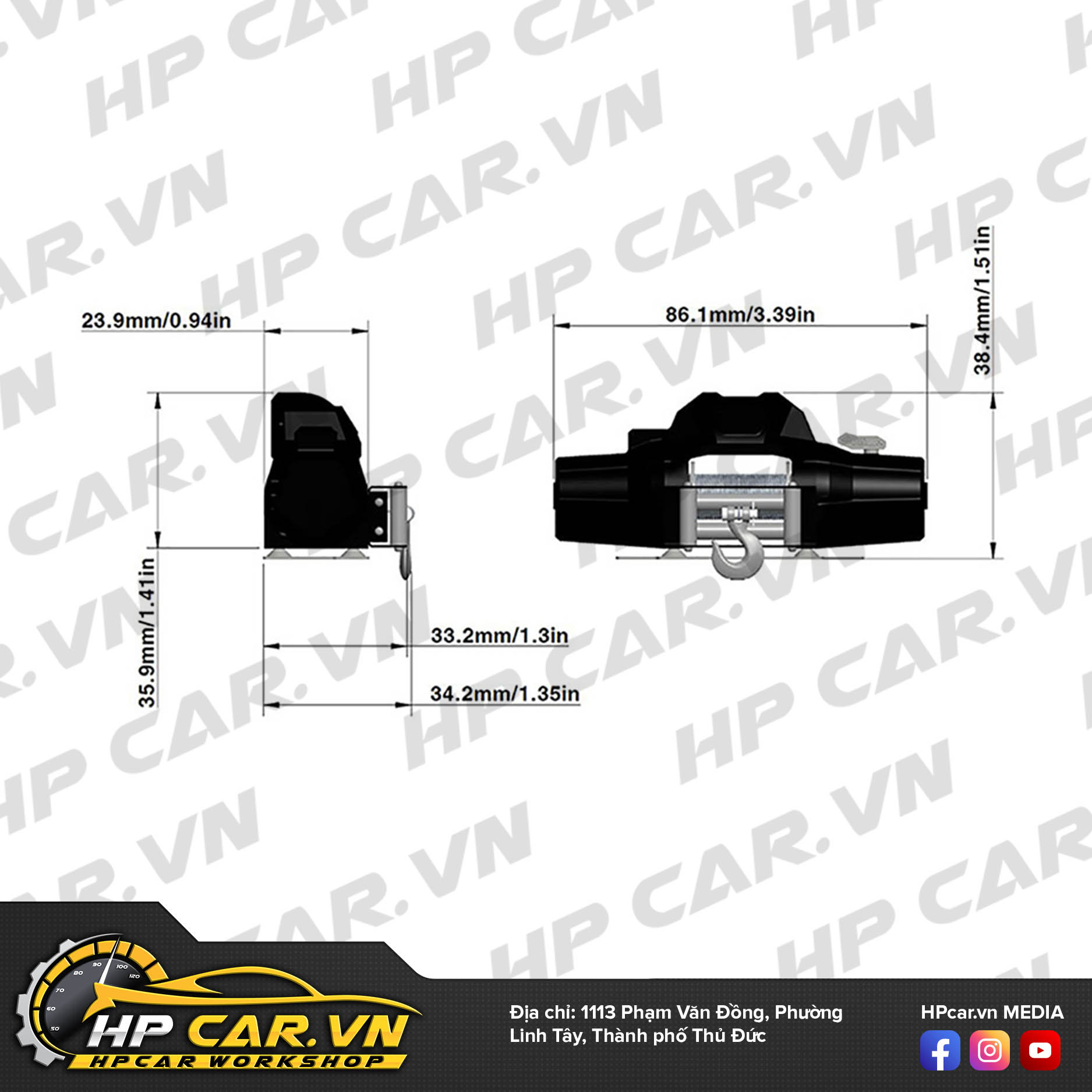 Tời điện Warn Zeon 10 17 tính năng của Tời điện Warn Zeon 10