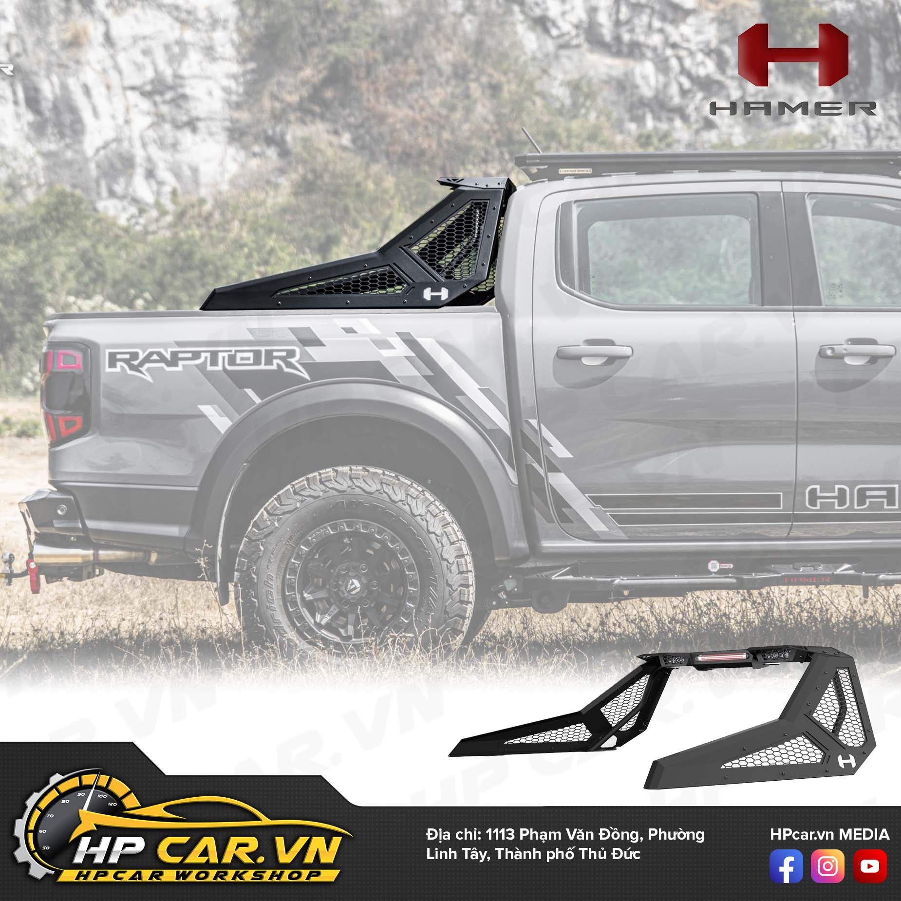 VICTOR SERIES ROLL BAR FOR FORD RANGER 2022 - RAPTOR NEXT GEN 2022 16 VICTOR SERIES ROLL BAR FOR FORD RANGER 2022- RAPTOR NEXT GEN 2022