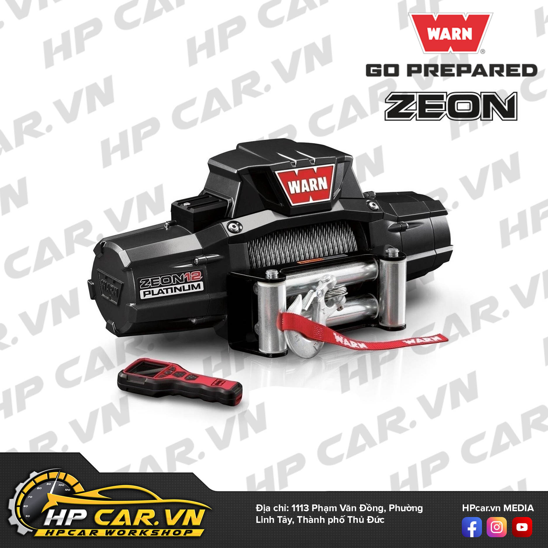 Warn Zeon 12-S Platinum 12 Thông số kỹ thuật Warn Zeon 12-S Platinum