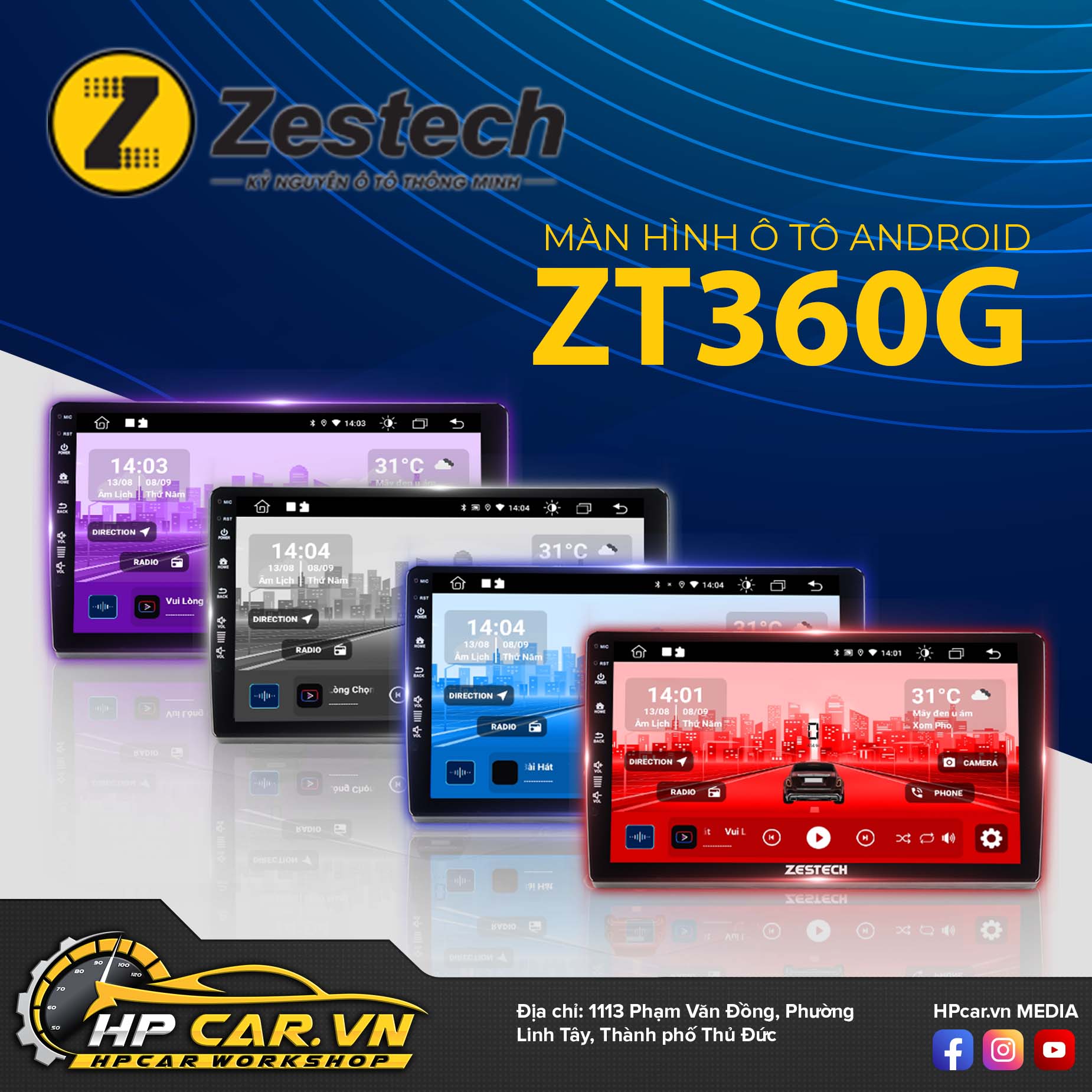 ZESTECH ZT360G 20 Camera 360 ZESTECH ZT360G giá rẻ