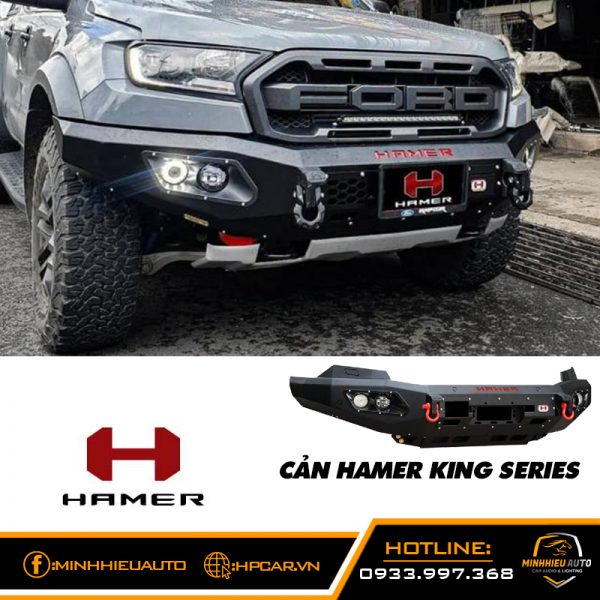 Cản Trước Hamer 4×4 King Series AM106 Cho Ford Ranger Raptor test 3 cản trước