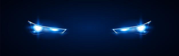 Độ đèn xe oto 1 headlights