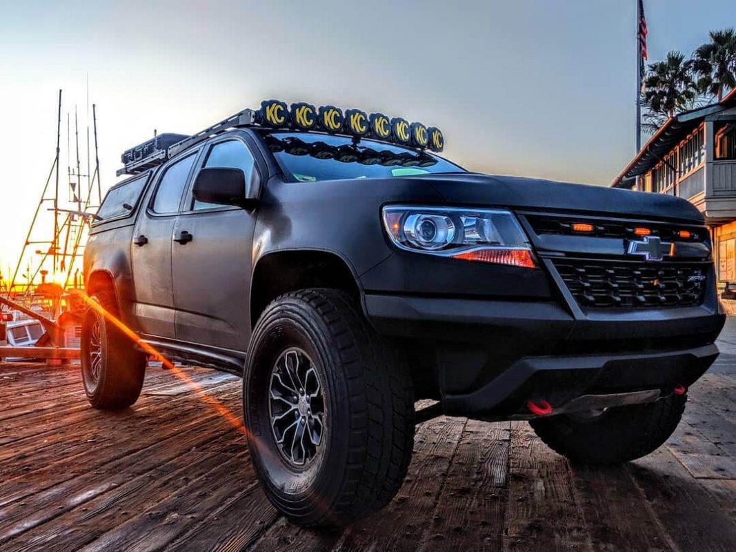 Chevrolet Colorado Centennial 2018 lên dàn Mâm lốp – Phuộc và cản sắt 1 chevy colorado