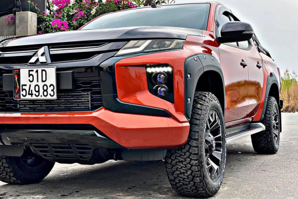 mitsubishi triton độ hầm hố