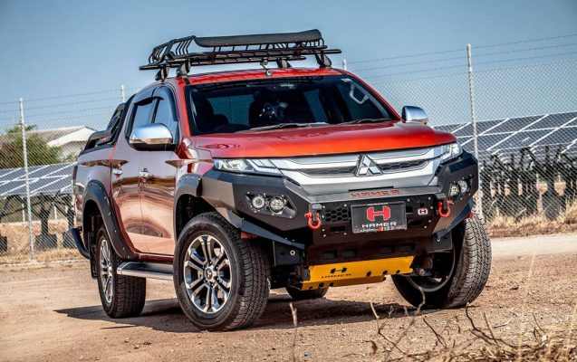 mitsubishi triton độ offroad