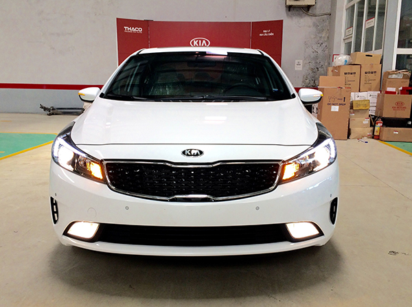 Độ đèn xe Kia Cerato siêu sáng uy tín giá rẻ 1 Độ đèn kia