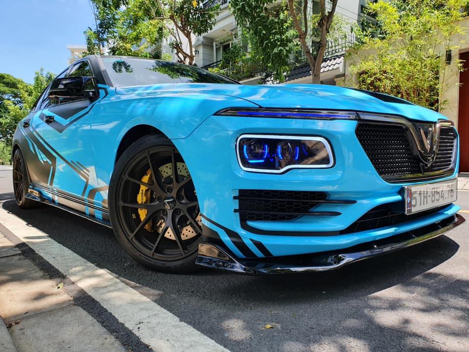 Độ xe Vinfast 3 Độ đèn Vinfast