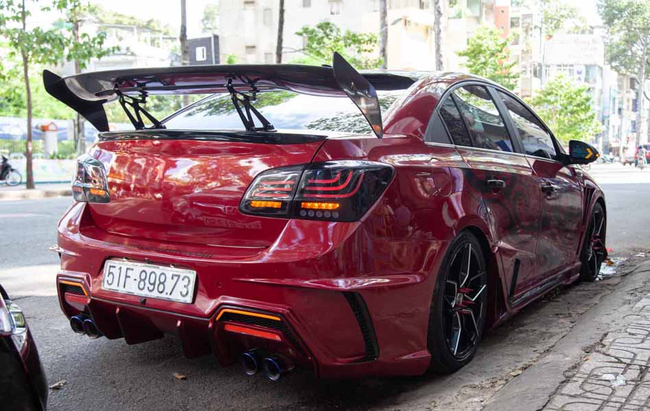 Chiêm ngưỡng chiếc Chevrolet Cruze độ ''tới nóc'' 1 Độ xe chevrolet