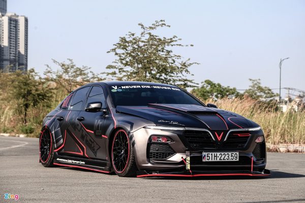 Vinfast độ thân rộng