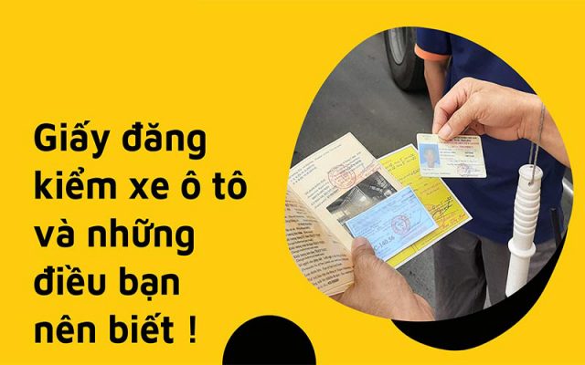 Phí đăng kiểm xe ô tô 2022