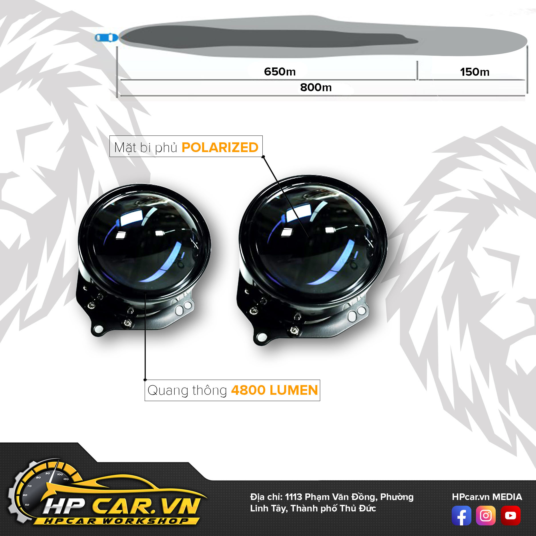 Bi Led Aozoom Leo Light 5 Bi Led Aozoom Leo Light cho ô tô