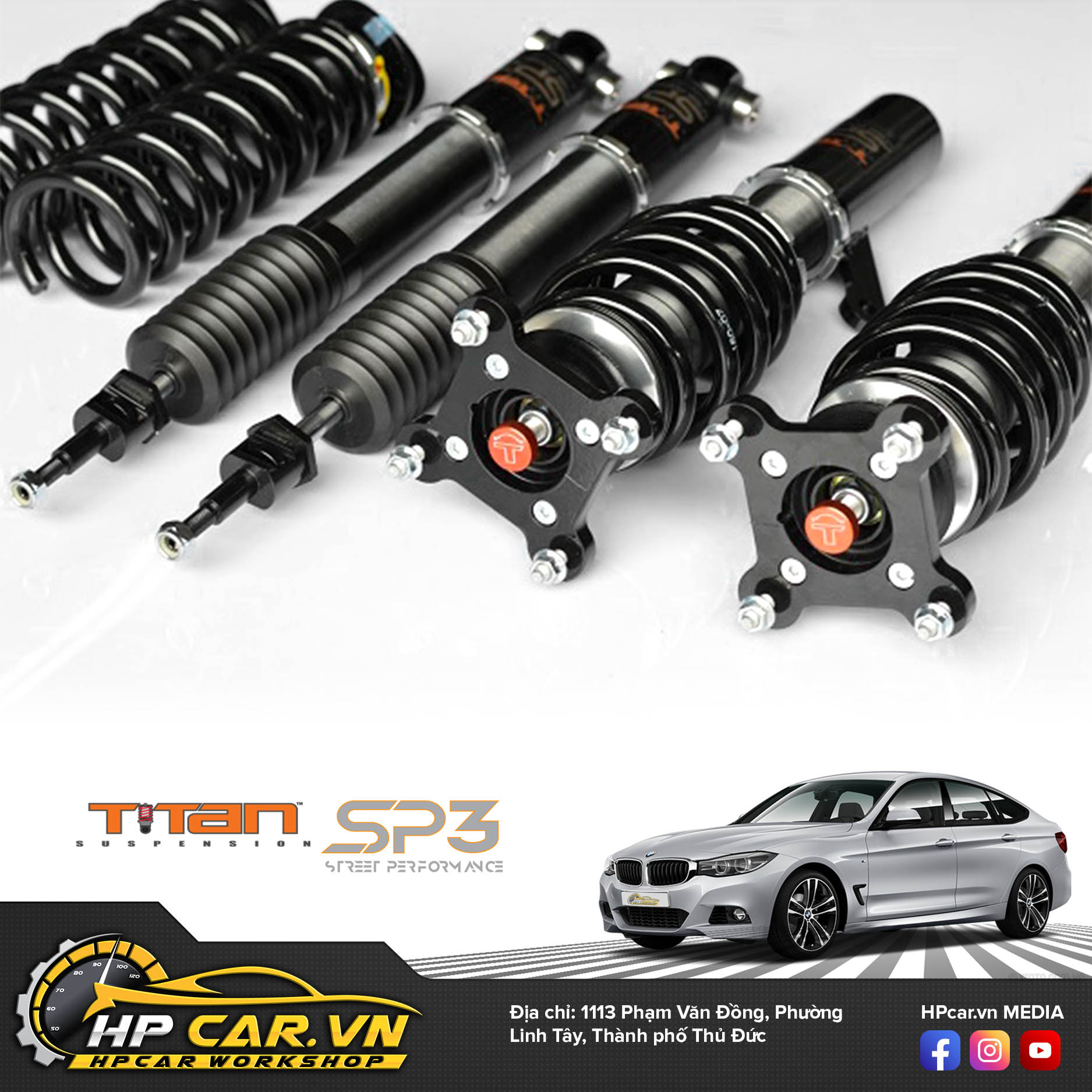 Phuộc TITAN SP3 BMW G20 G21 AWD COILOVERS 4 BMW G20 G21 AWD COILOVERS TITAN SP3 SUSPENSION KIT1
