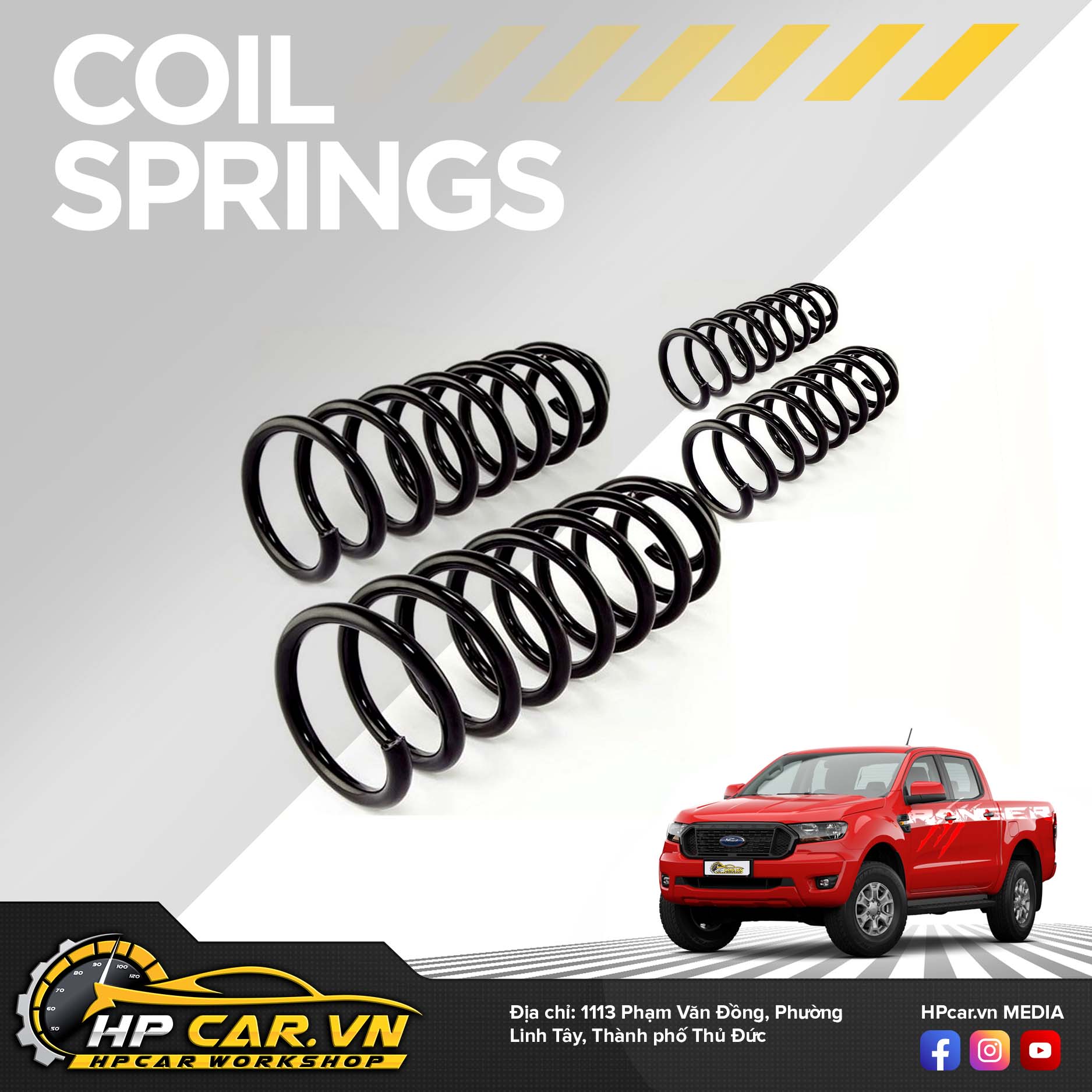 Phuộc OME FORD RANGER PXII (2019 - PRESENT) 11 Coil Springs 24