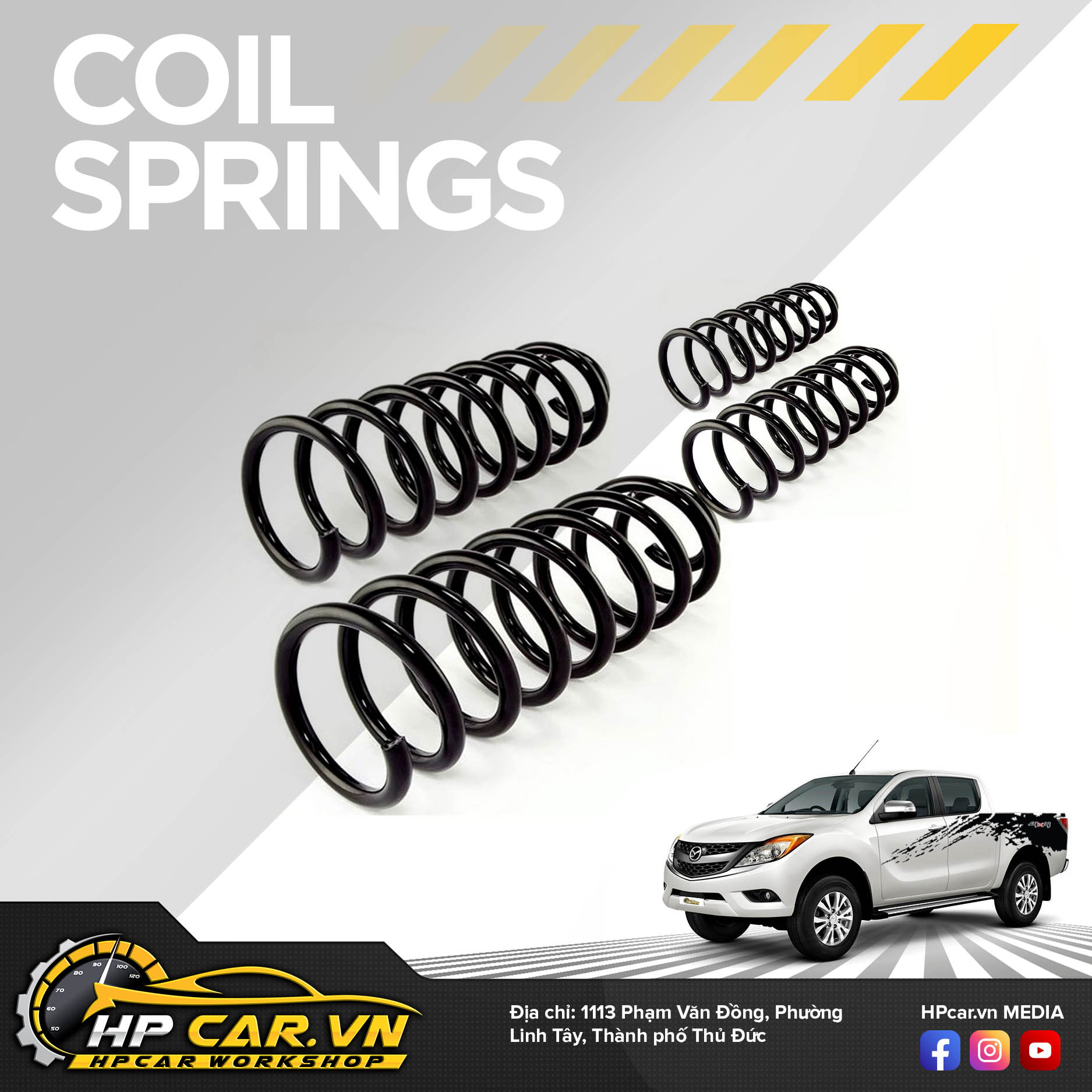 Phuộc OME MAZDA BT-50 (2015 - 2018) 4 Coil Springs 30