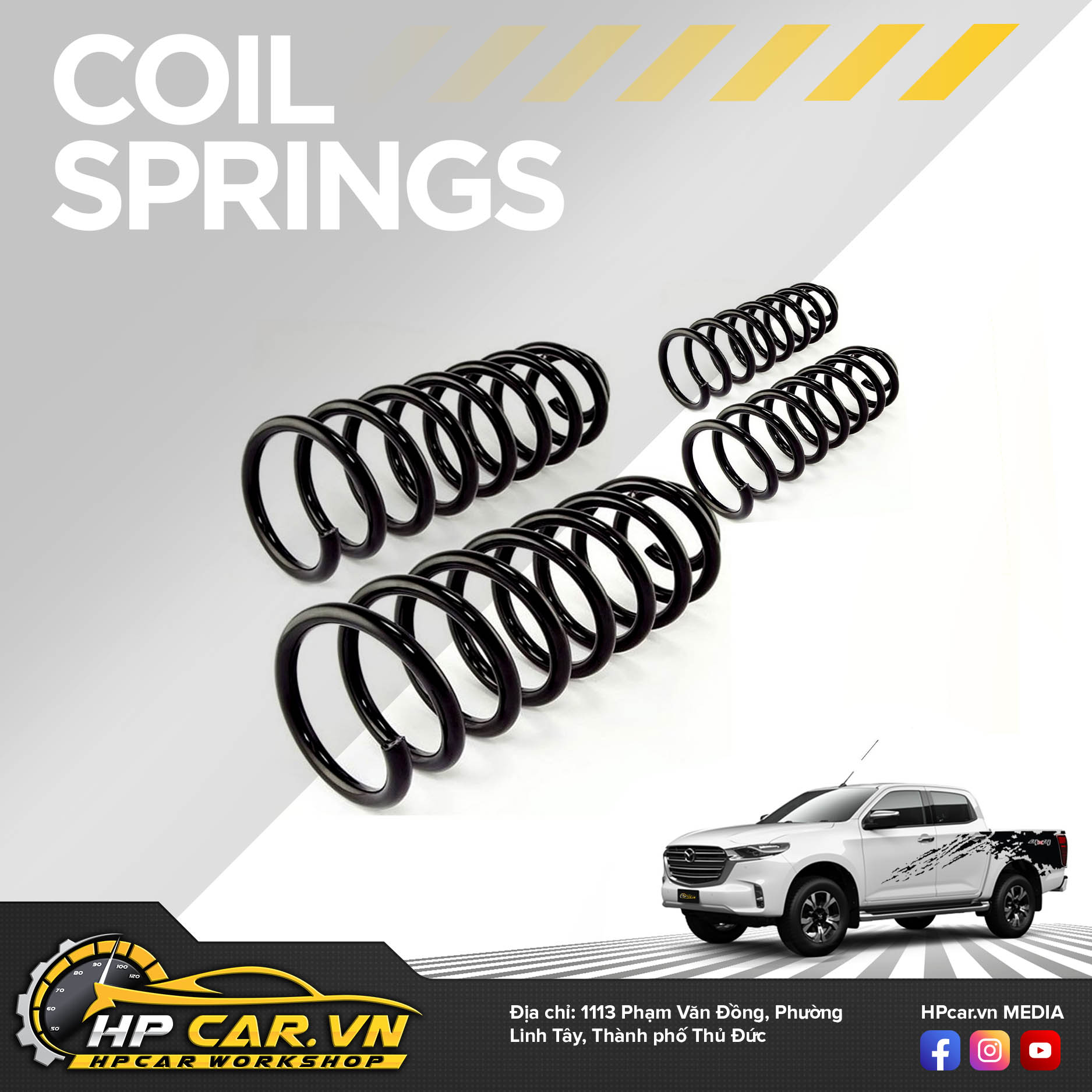 Phuộc OME MAZDA BT-50 (2018 - PRESENT) 4 Coil Springs 31