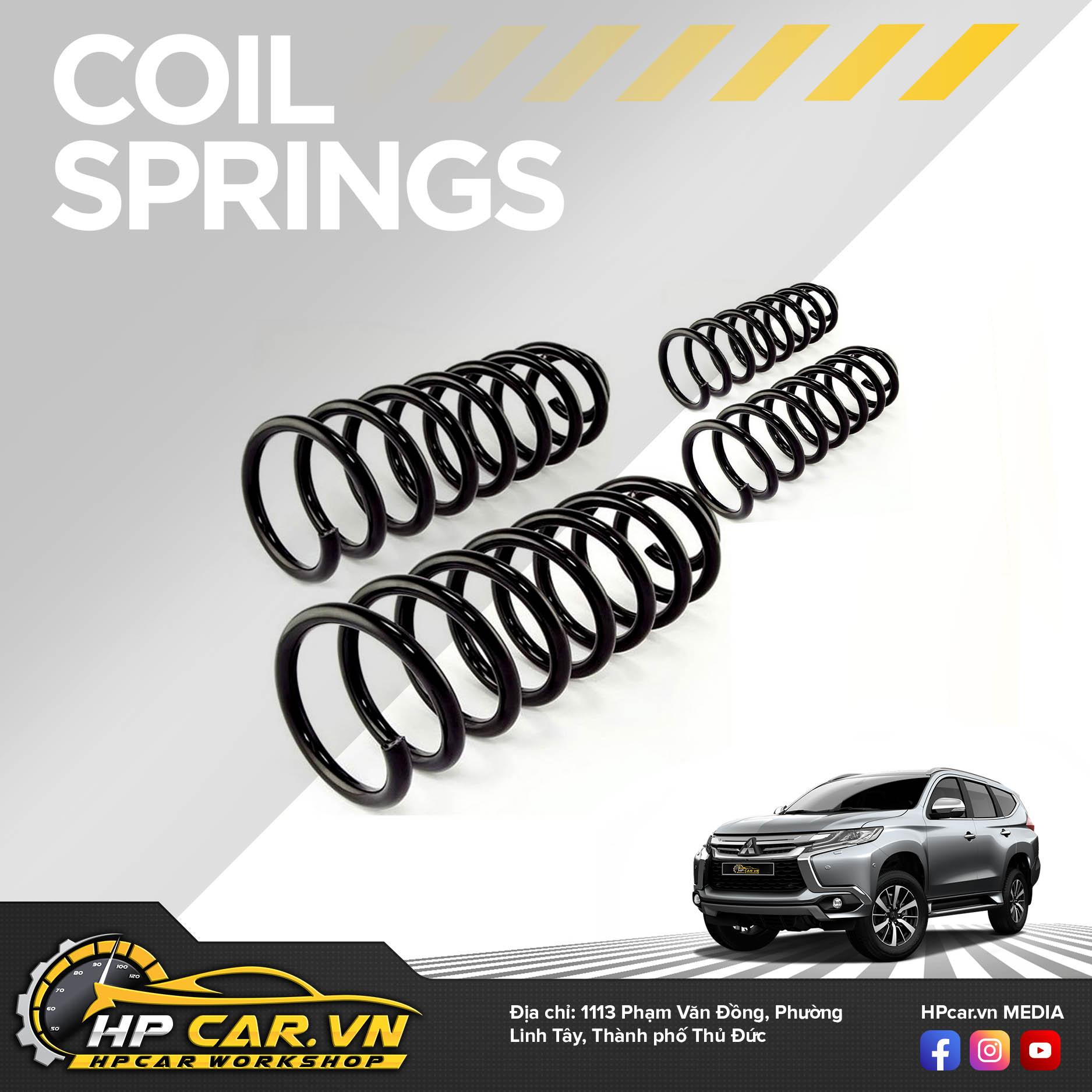 Phuộc OME MITSUBISHI PAJERO SPORT GLX GLS (2018 - PRESENT) 4 Coil Springs 32