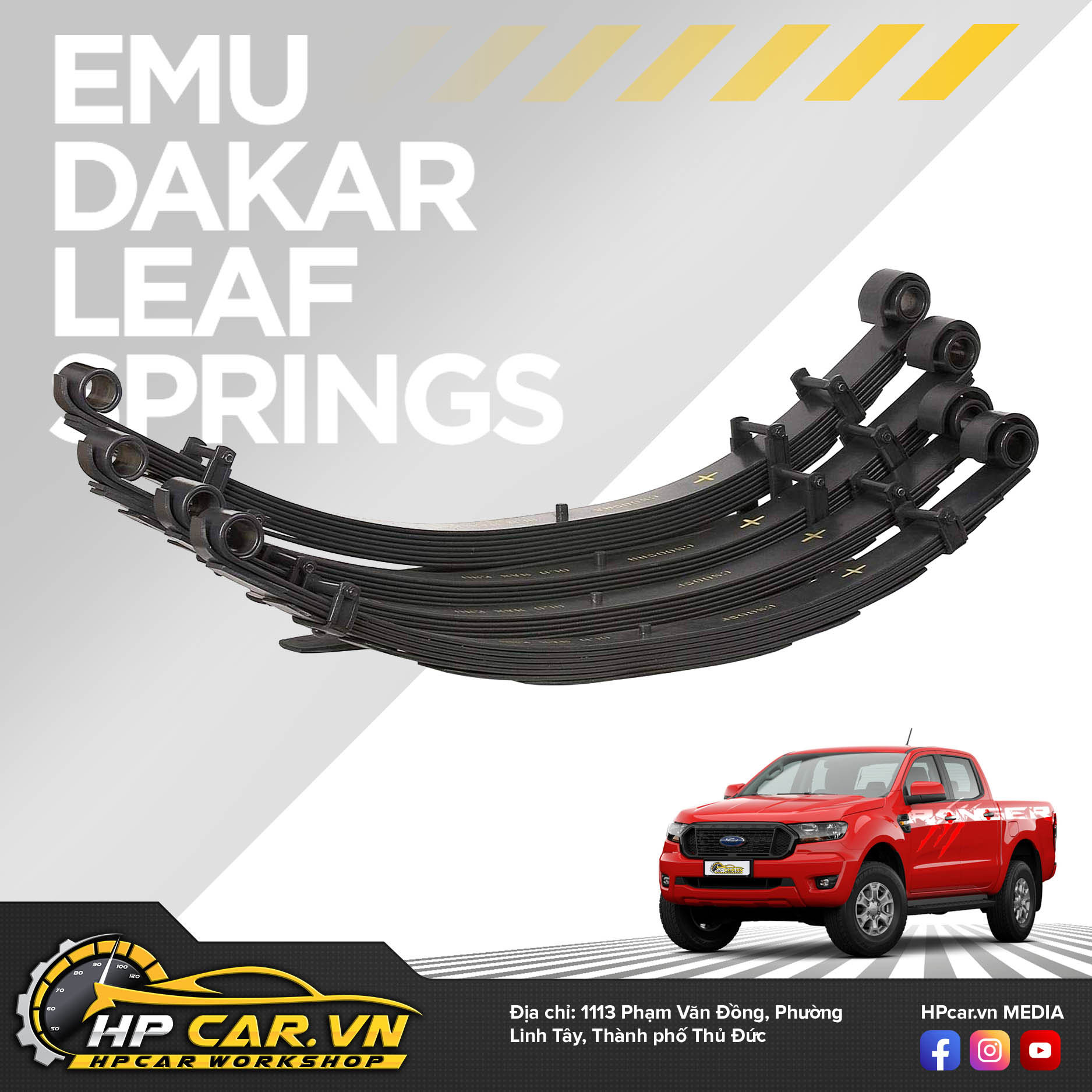 Nhíp Old Man Emu Dakar Leaf Springs 8 Emu Dakar Leaf Springs 4