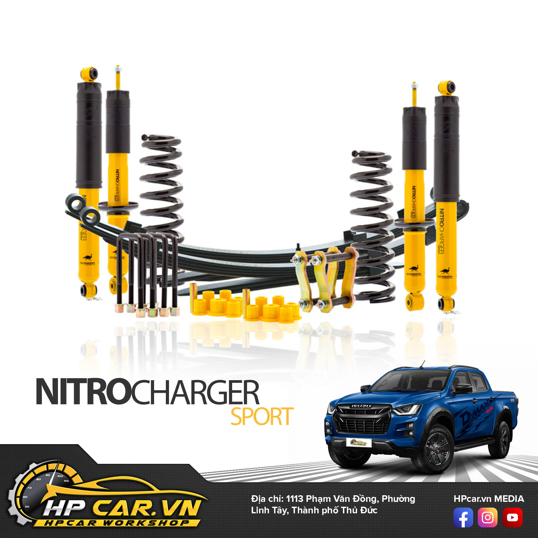 Phuộc OME ISUZUD-MAX (2016 - PRESENT) 3 ISUZUD MAX2016 PRESENTDIESELSTEEL BULL BAR