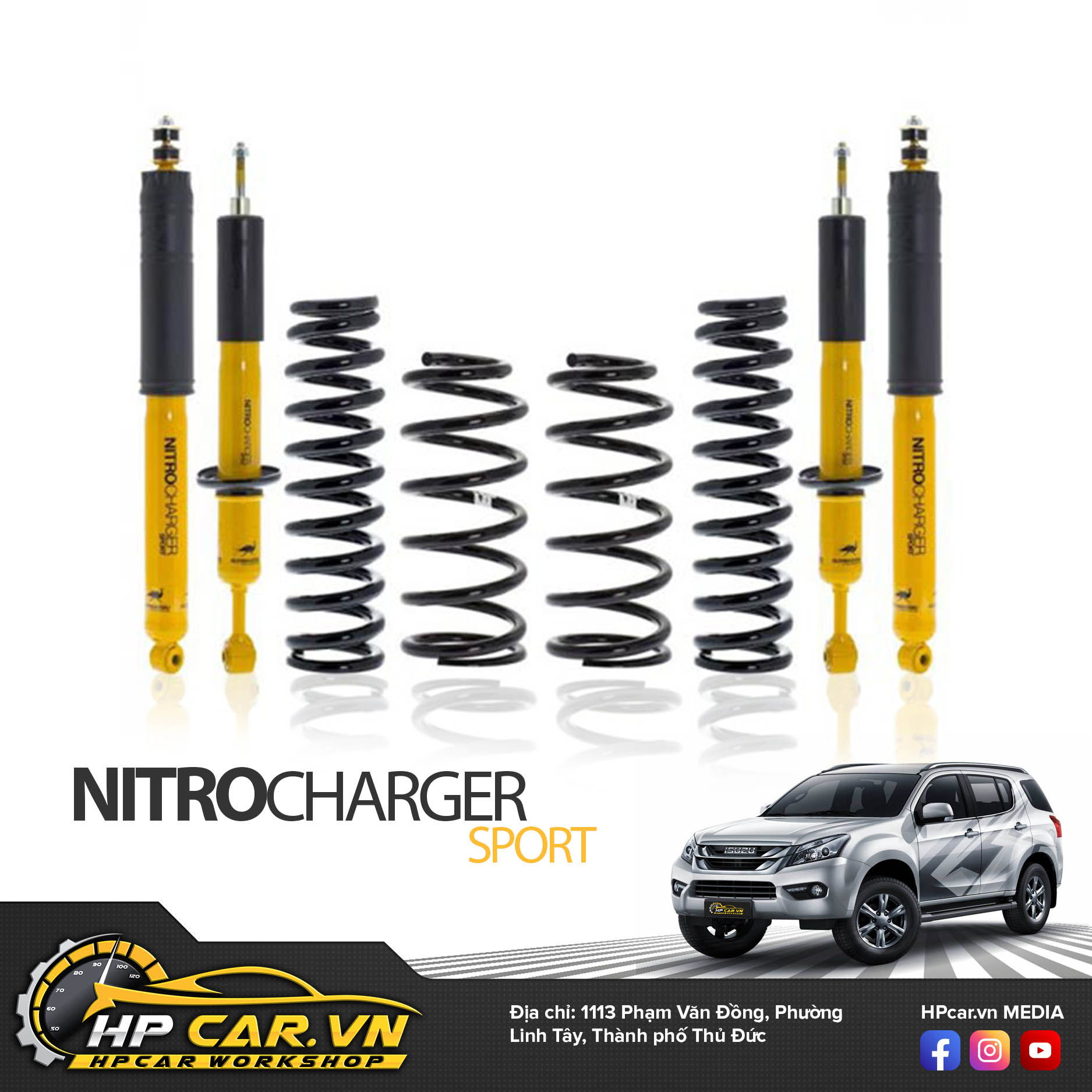 Phuộc OME FORD ISUZUMU-X (2013 - 2016) 3 ISUZUMU X2013 2016DIESELSTEEL BULL BAR