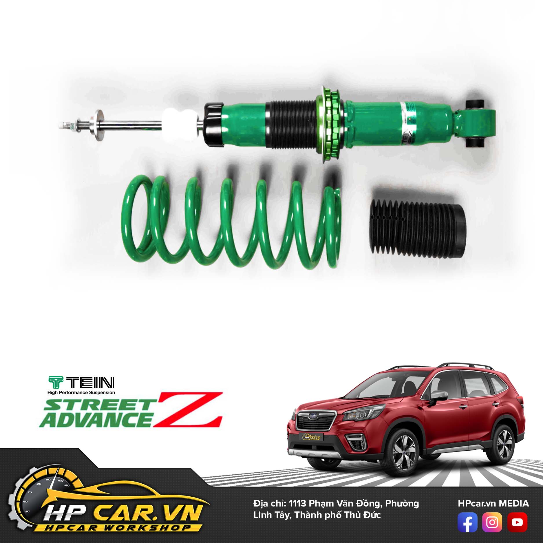 Phuộc TEIN SUBARU FORESTER STREET ADVANCE Z 4 SUBARU FORESTER STREET ADVANCE Z1