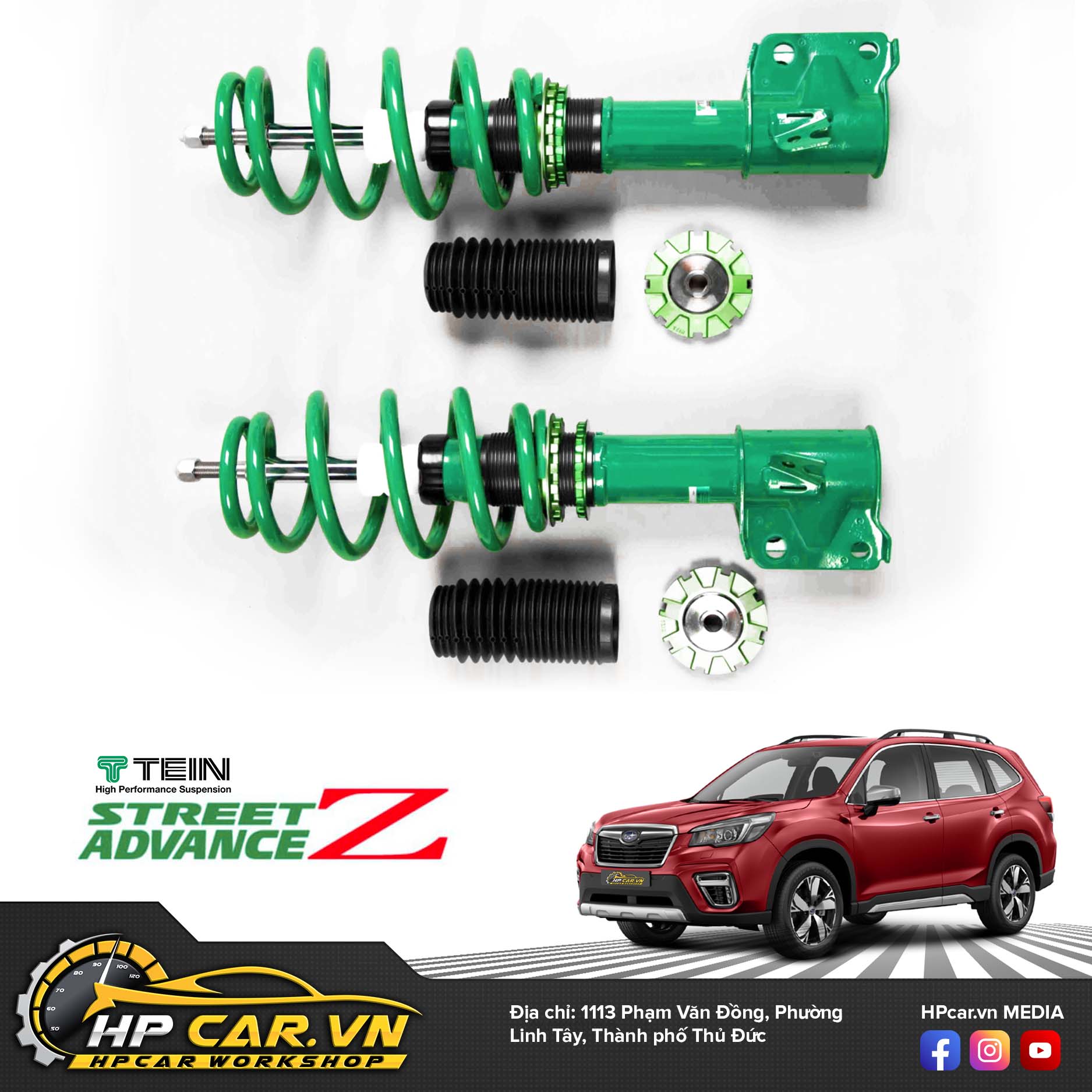 Phuộc TEIN SUBARU FORESTER STREET ADVANCE Z 6 SUBARU FORESTER STREET ADVANCE Z3