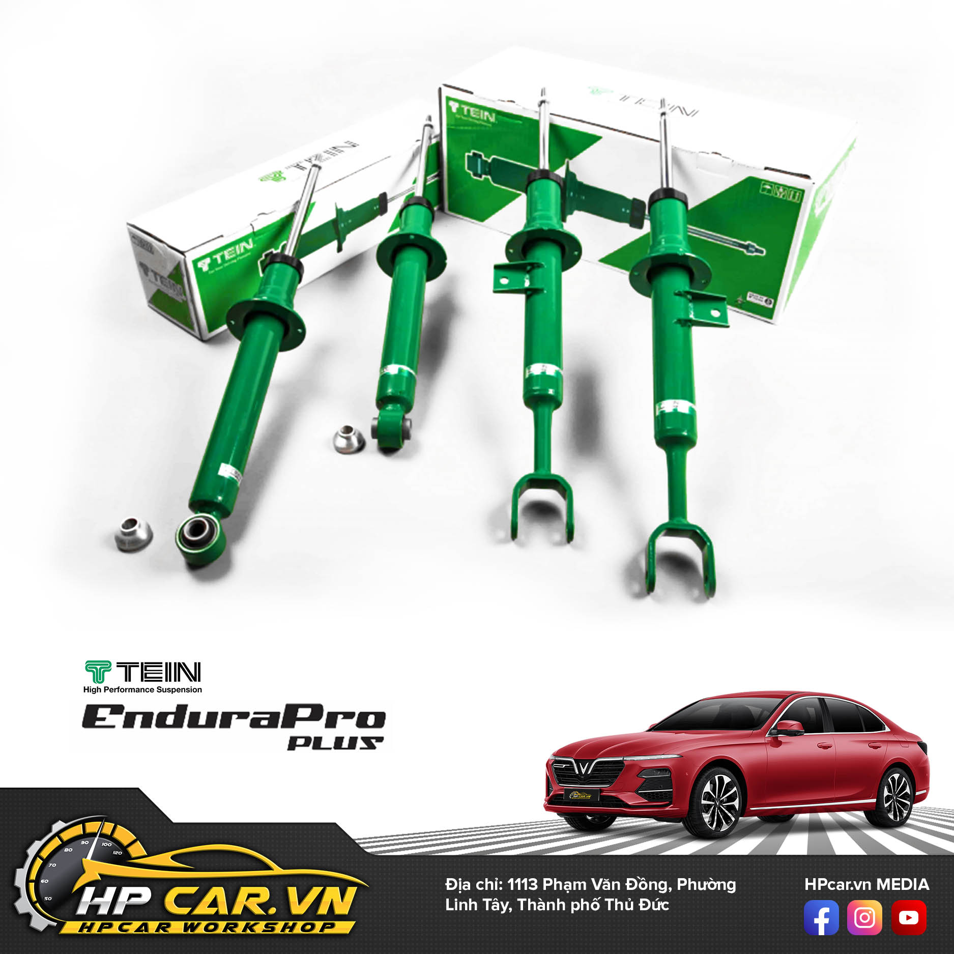 Phuộc TEIN VINFAST LUX A2.0 ENDURAPRO PLUS 3 VINFAST LUX A2.0 ENDURAPRO PLUS