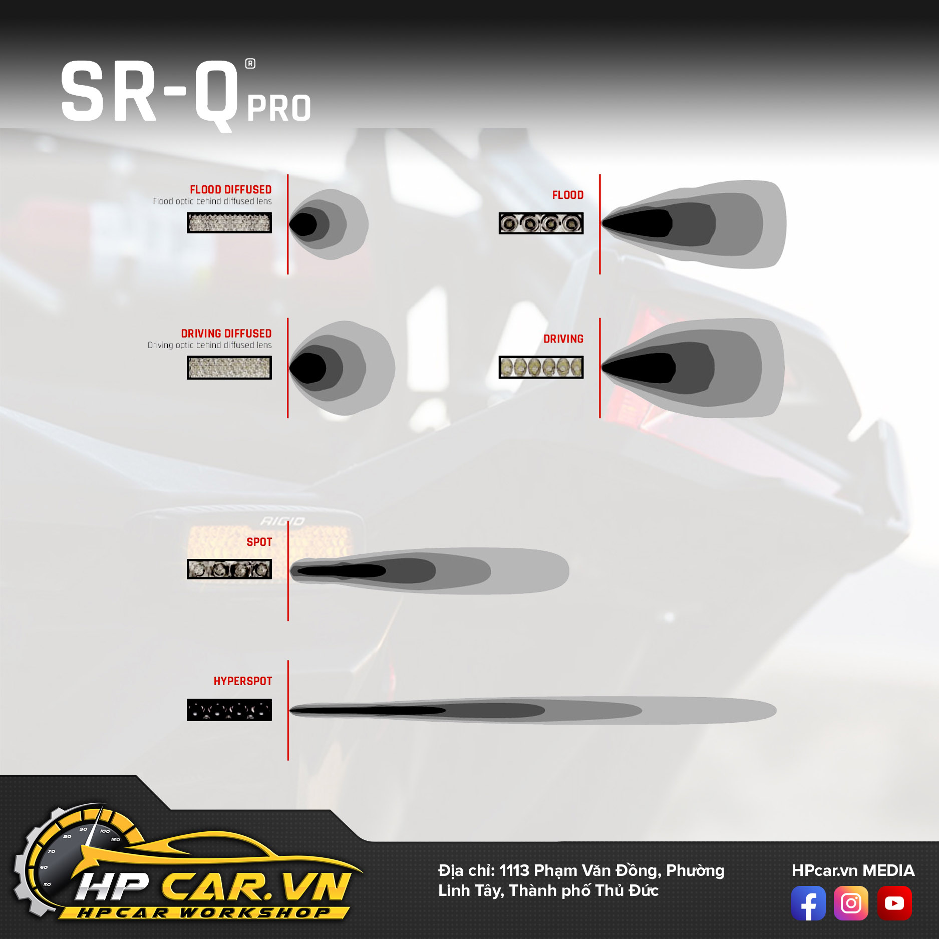 Đèn Led bar Rigid SR-Q Pro 13 den Led bar Rigid SR Q Pro 10