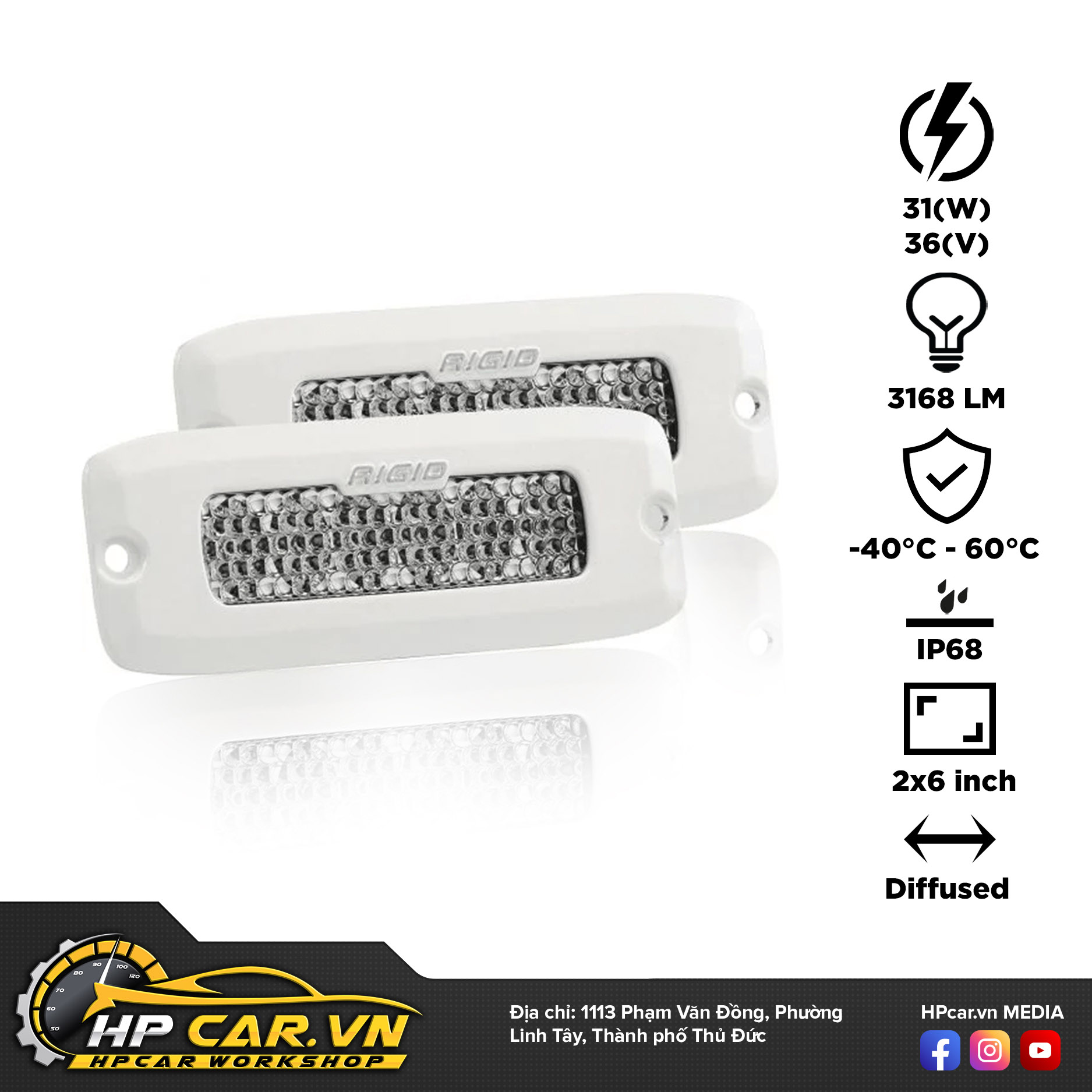 Đèn Led bar Rigid SR-Q Pro 11 den Led bar Rigid SR Q Pro 8