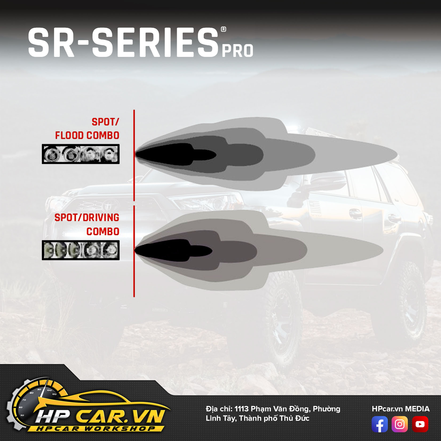 Đèn Led bar Rigid SR-Series Pro 11 den Led bar Rigid SR Series Pro 9