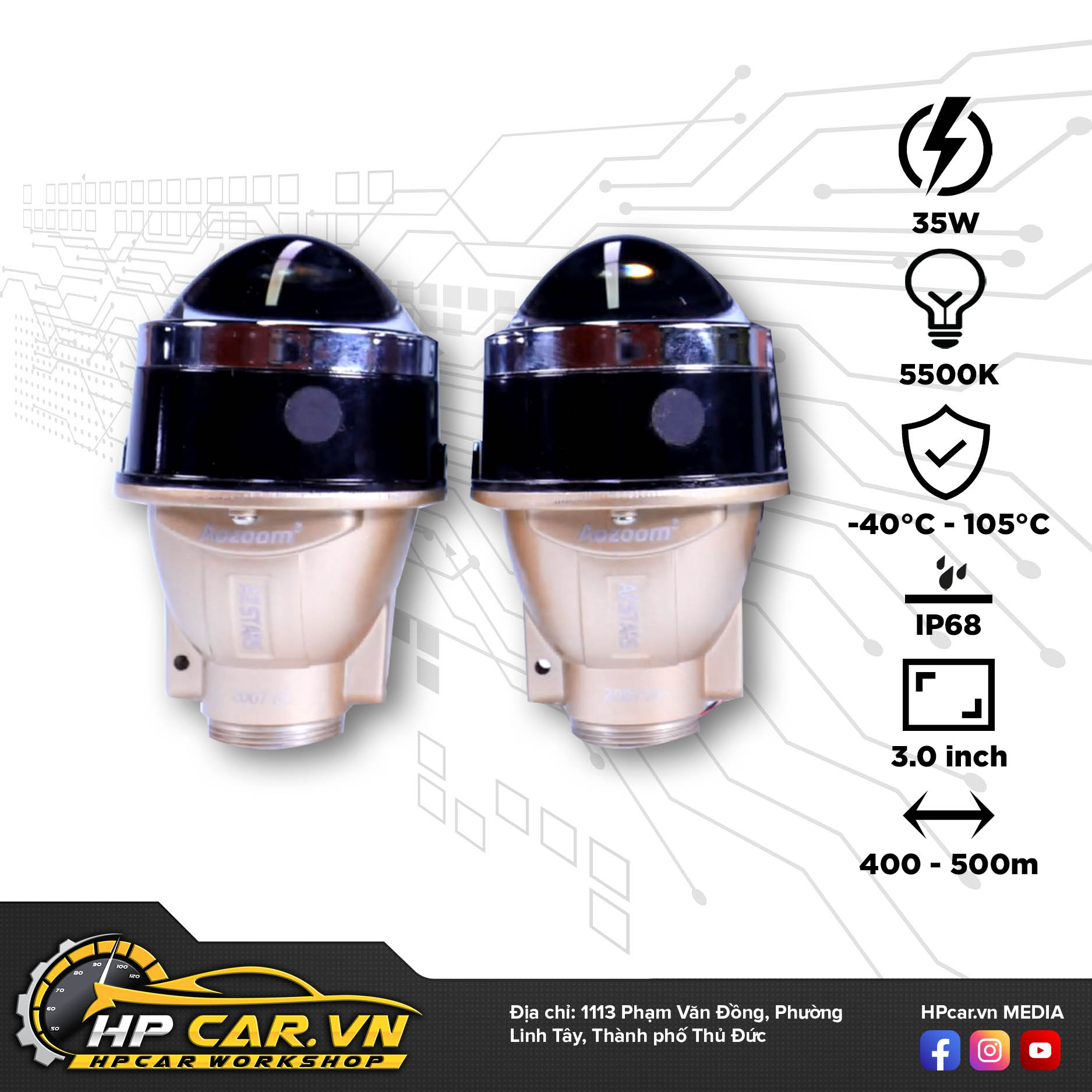 Bi Xenon Aozoom G9 Fog Light 7 Bi Xenon Aozoom G9 Fog Light