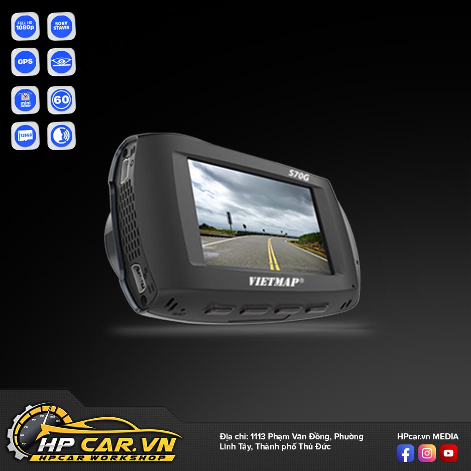 Camera VIETMAP GoSafe S70G 4 GoSafe S70G 1
