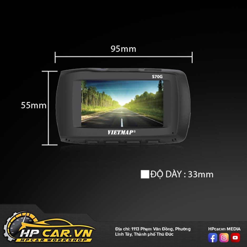 Camera VIETMAP GoSafe S70G 8 GoSafe S70G 5