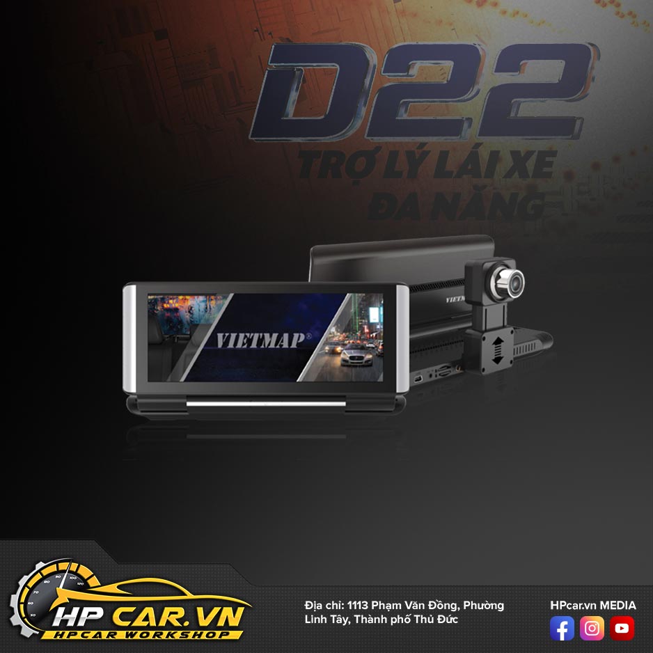 Camera VIETMAP D22 3 VIETMAP D22