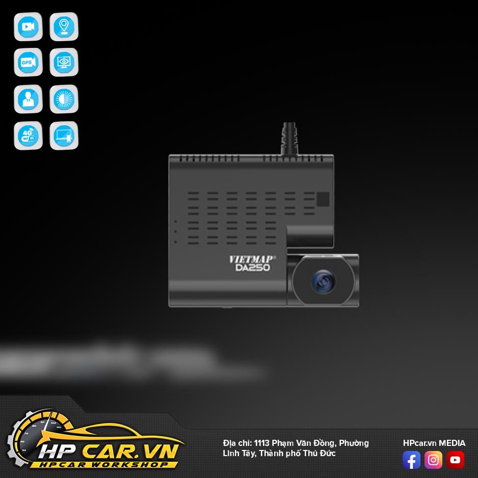 Camera VIETMAP DA250 7 VIETMAP DA2504