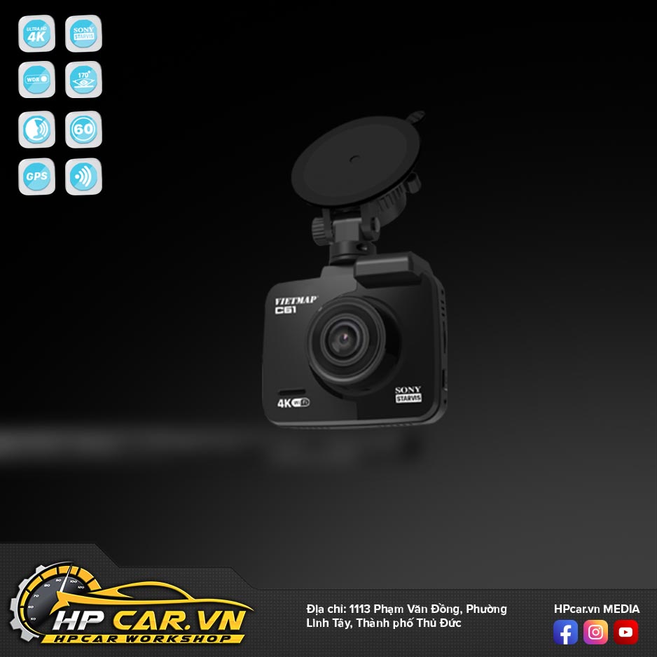 Camera VIETMAP C61 6 VietMap C61 3