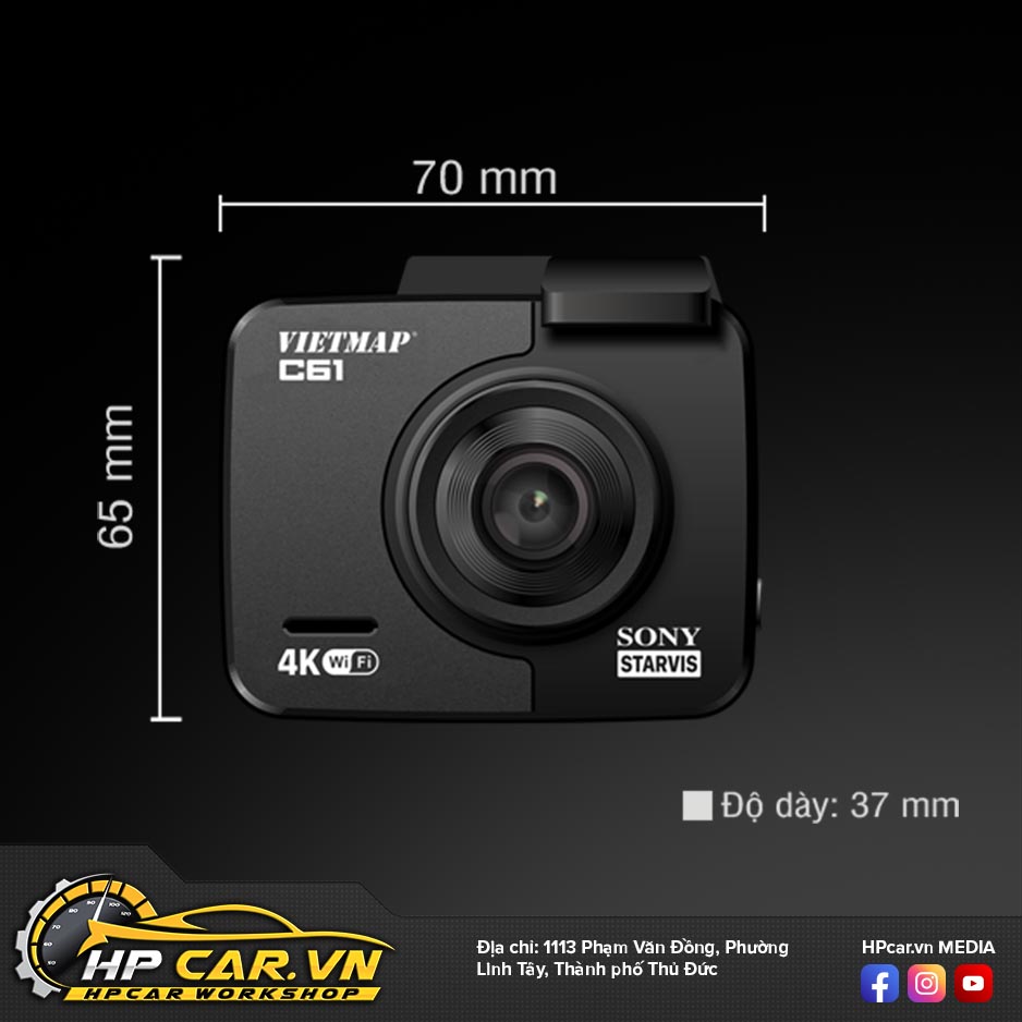 Camera VIETMAP C61 8 VietMap C61 5