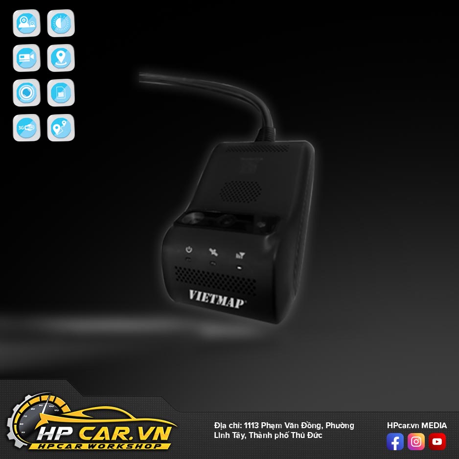 Camera VIETMAP iCAM VM200 6 VietMap iCAM VM2002