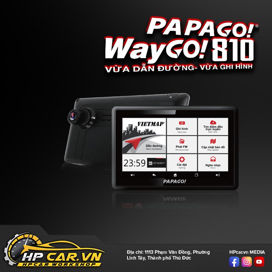 Camera VIETMAP WAYGO 810 3 WayGo 810
