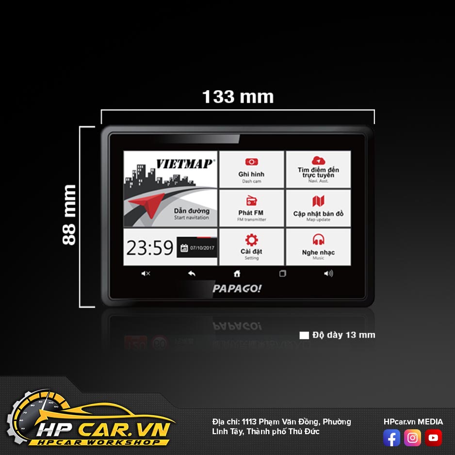 Camera VIETMAP WAYGO 810 4 WayGo 8105