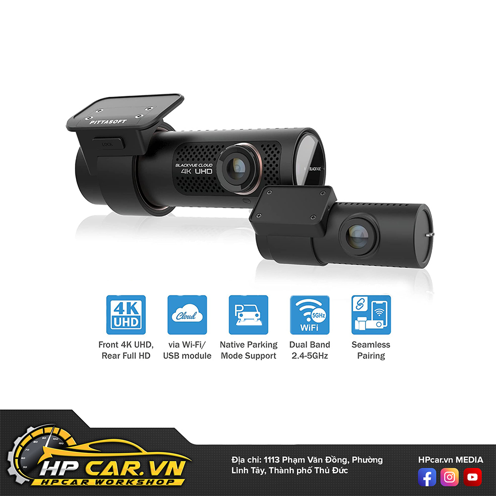Camera Hành Trình Ô Tô Cao Cấp 4K Blackvue DR900X-2CH PLUS 3 dr900x 2ch plus 1