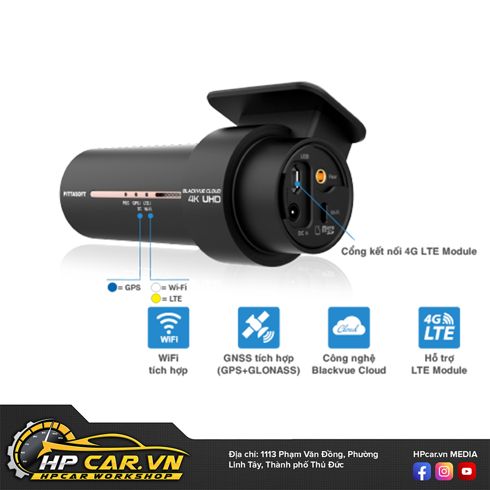 Camera Hành Trình Ô Tô Cao Cấp 4K Blackvue DR900X-2CH PLUS 5 dr900x 2ch plus 3
