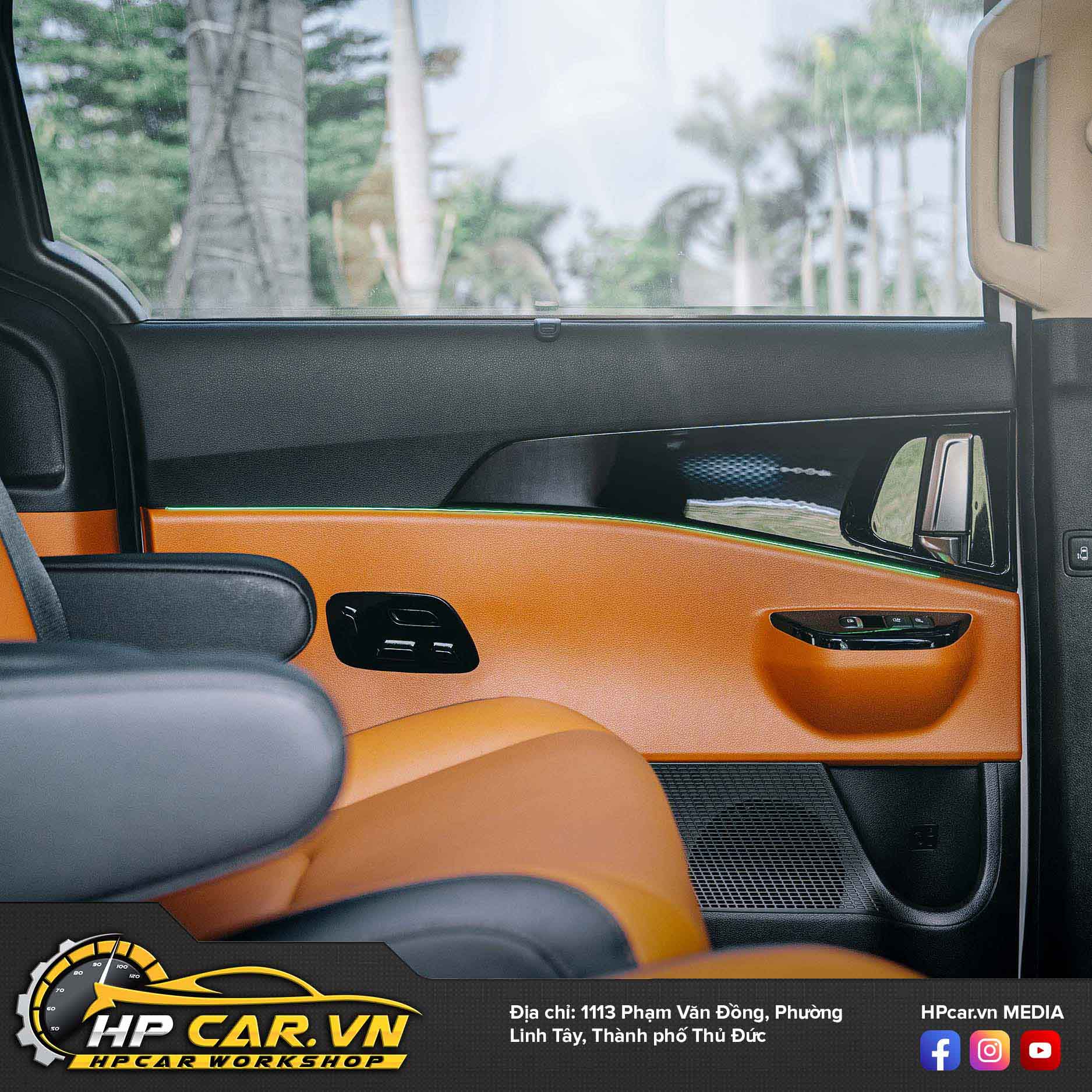 Độ led viền nội thất hàng chính hãng, giá tốt tại HPCar.vn 4 led vien noi that 3