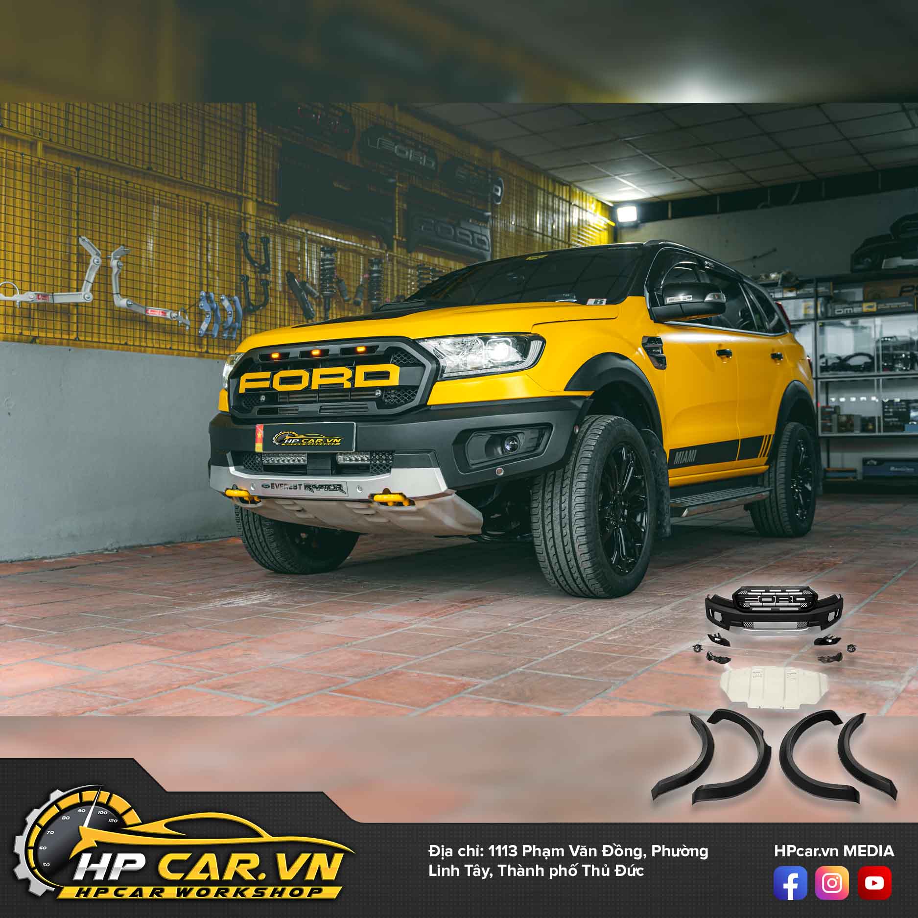 BỘ BODYKIT FORD EVEREST NÂNG CẤP RAPTOR VERSION 2.0 7 Body kit Raptor Everet4