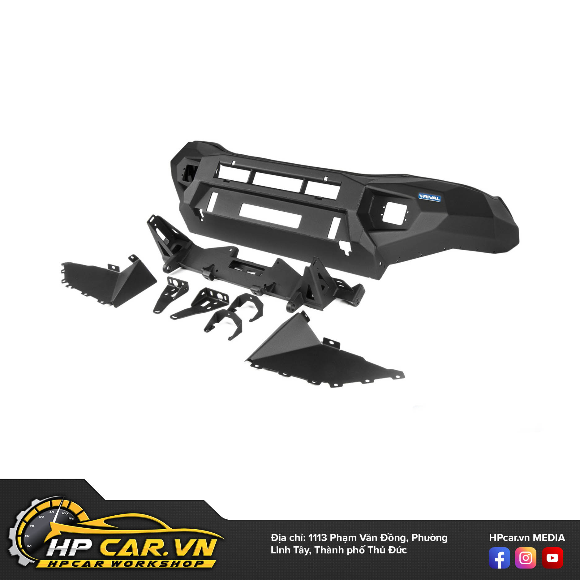 CẢN TRƯỚC RIVAL HỢP KIM NHÔM CHO TOYOTA HILUX 3 CAN TRUOC RIVAL HOP KIM NHOM CHO TOYOTA HILUX