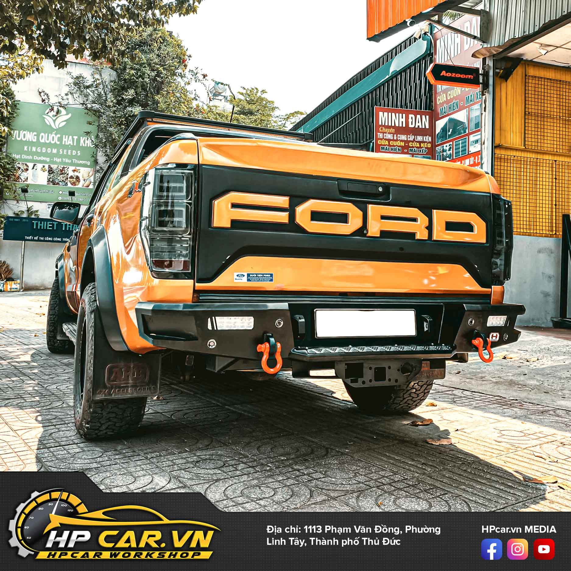 CẢN SAU HAMER M-SERIES MX202 CHO BÁN TẢI FORD RANGER 6 Cang sau hamer3