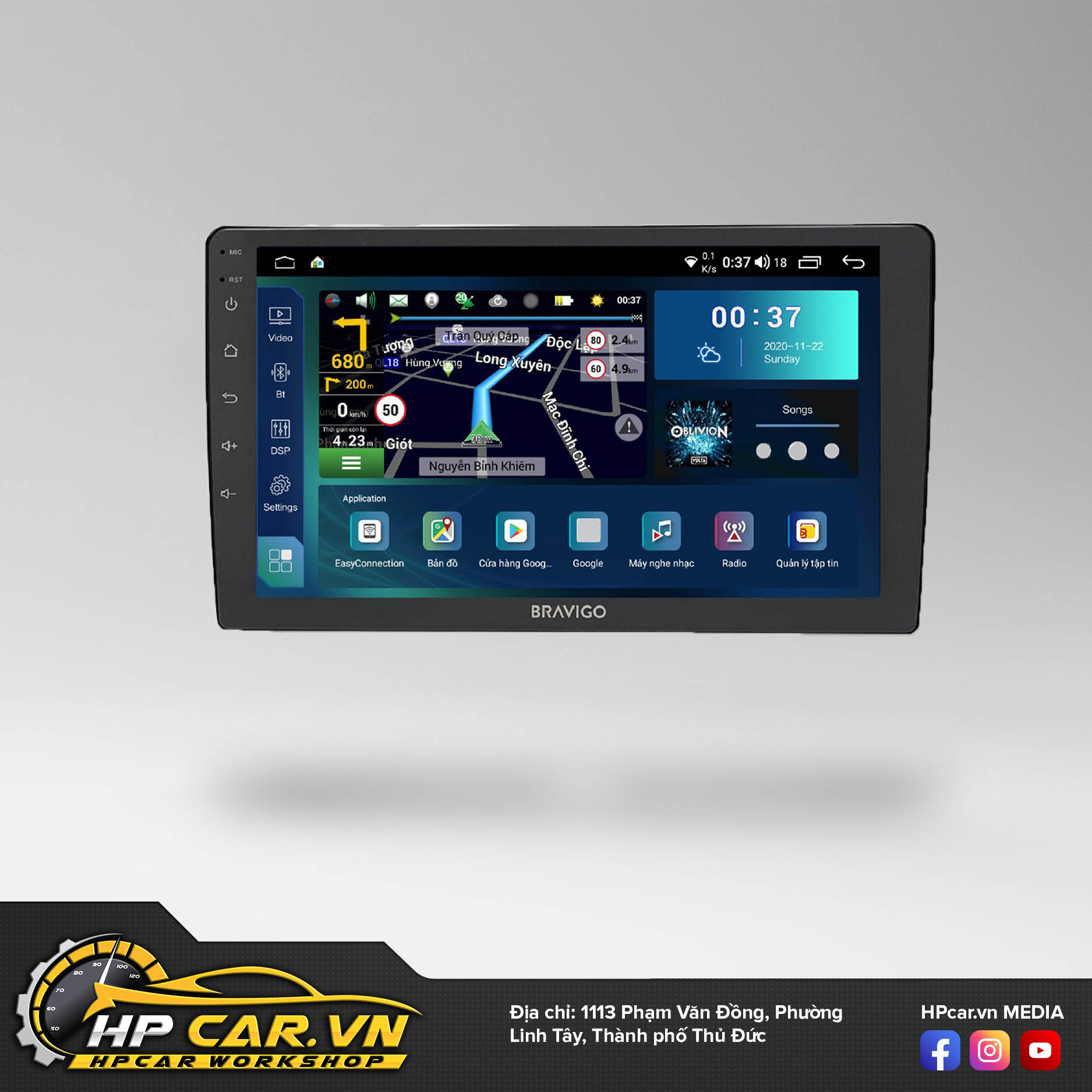 Bảng giá màn hình ô tô Bravigo mới nhất tại HPCar.vn 7 bravigo air 2 1