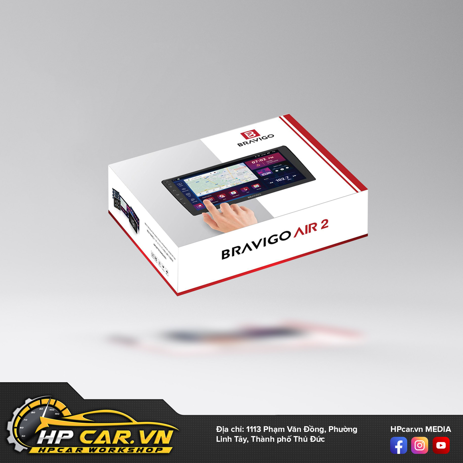 Bảng giá màn hình ô tô Bravigo mới nhất tại HPCar.vn 6 bravigo air 2