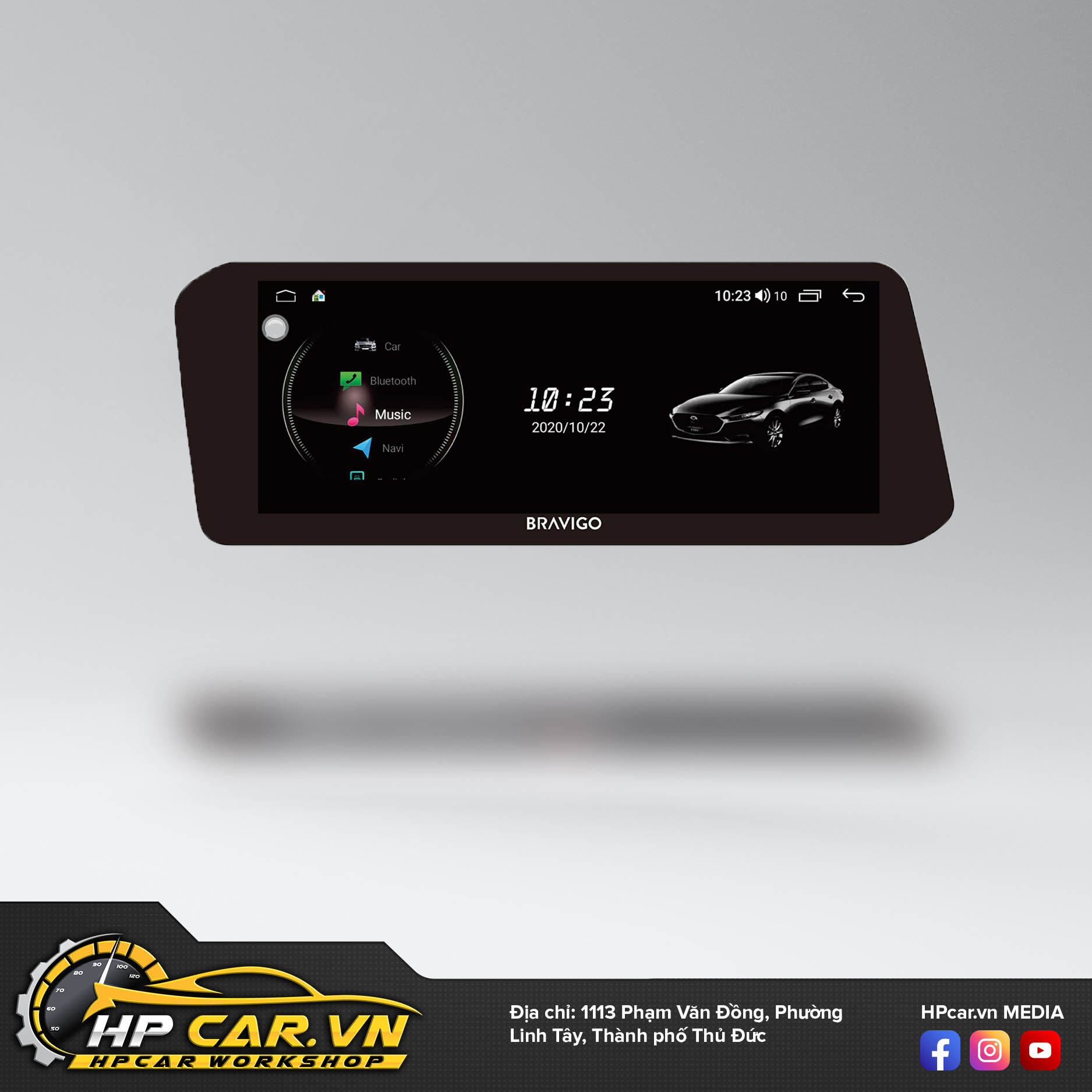 Màn hình Android Bravigo dành cho xe Mazda 9 bravigo mazda 3 2020 4 1