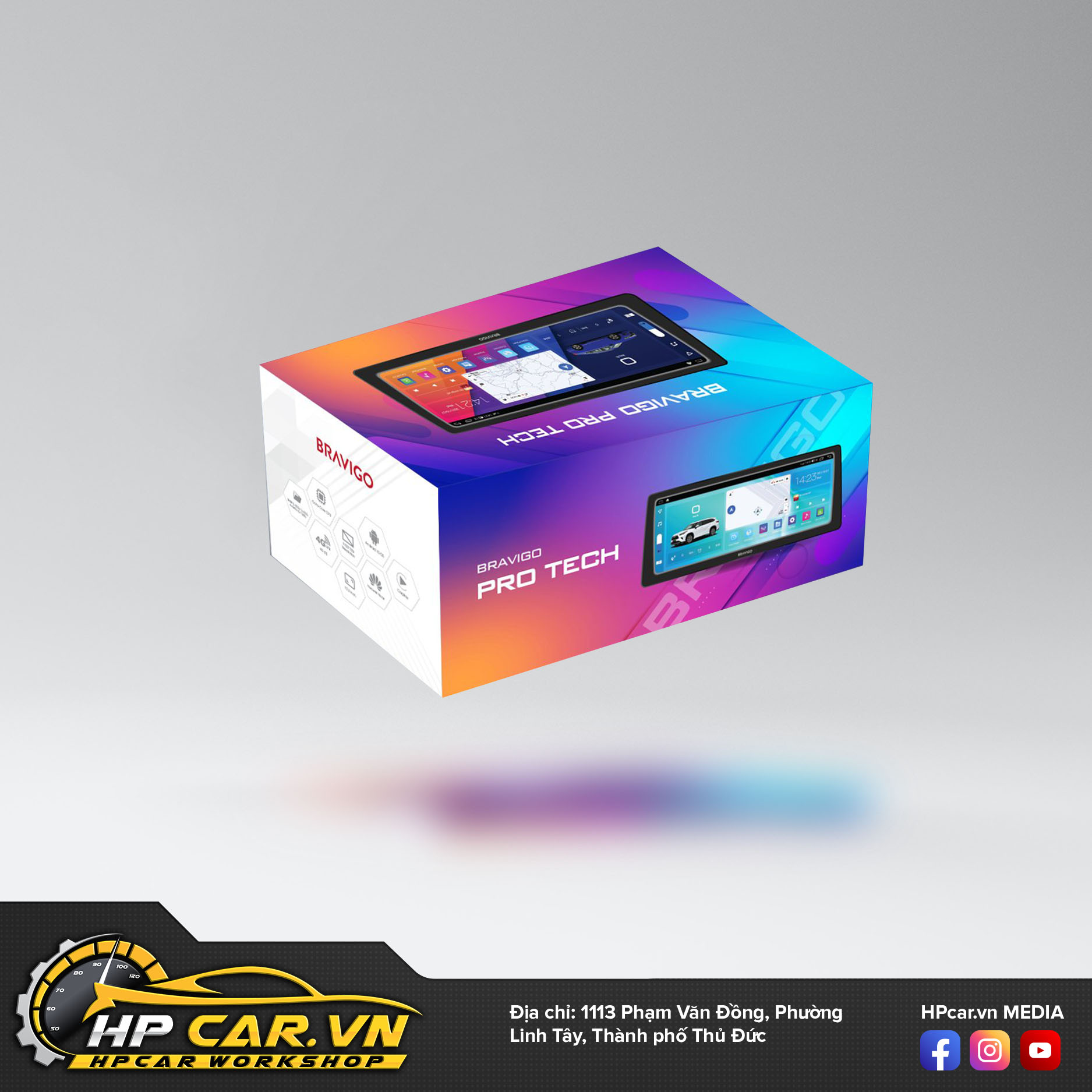 Bảng giá màn hình ô tô Bravigo mới nhất tại HPCar.vn 4 bravigo pro tech 1 1